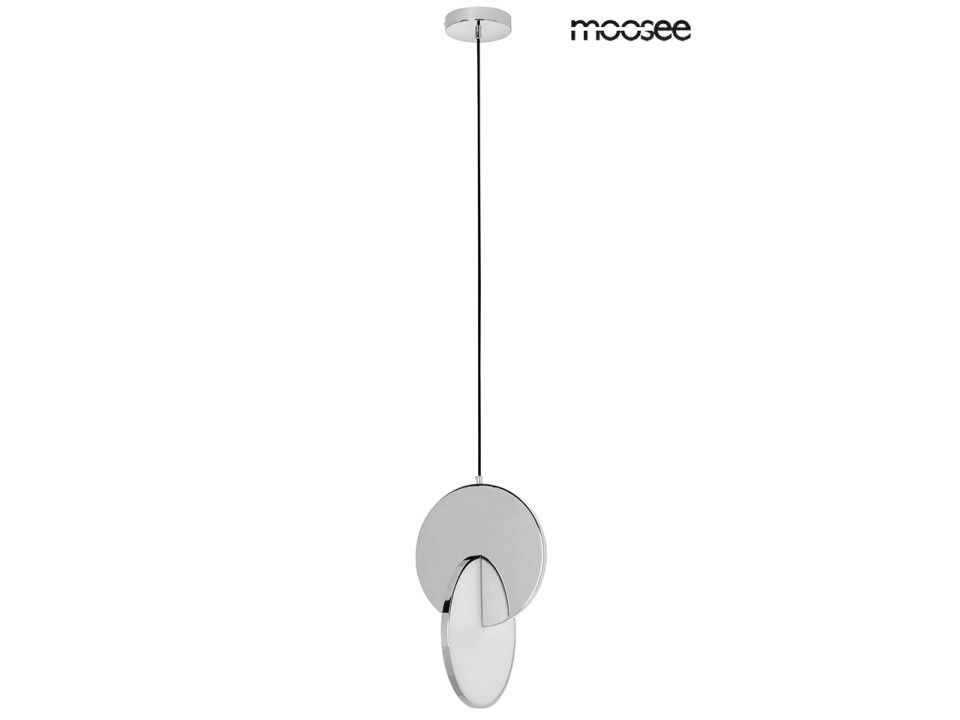 MOOSEE lampa wisząca DISCO srebrna - Moosee